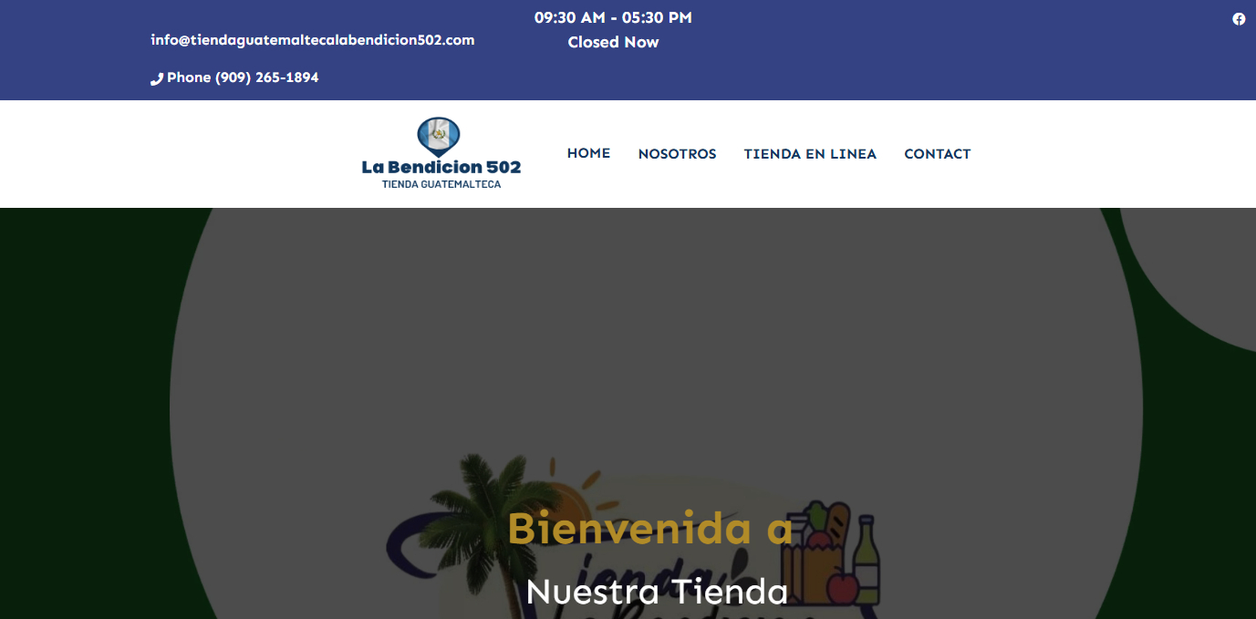 La Bendición 502, Tienda Guatemalteca